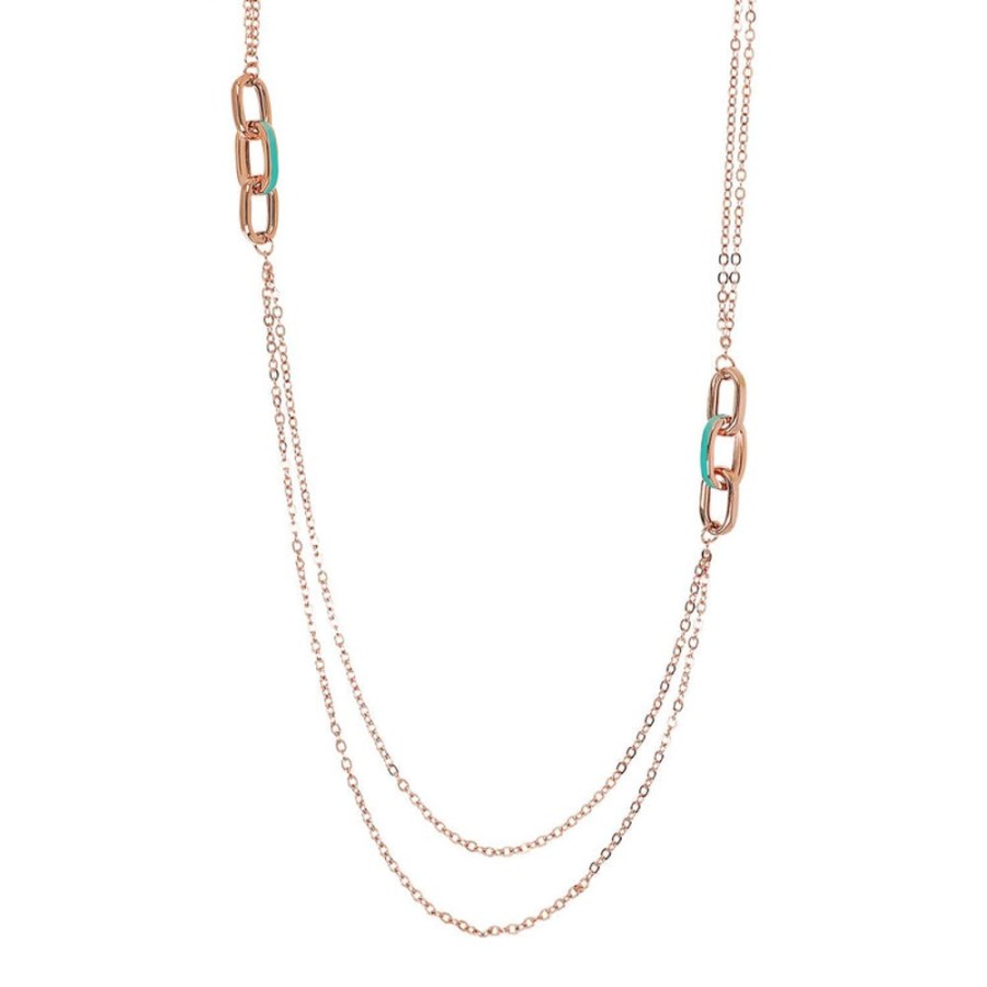 Jewellery Bronzallure | Miss Enamel Oval Necklace