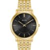 Watches Bulova | Black Dial Gold Men'S Classic Watch