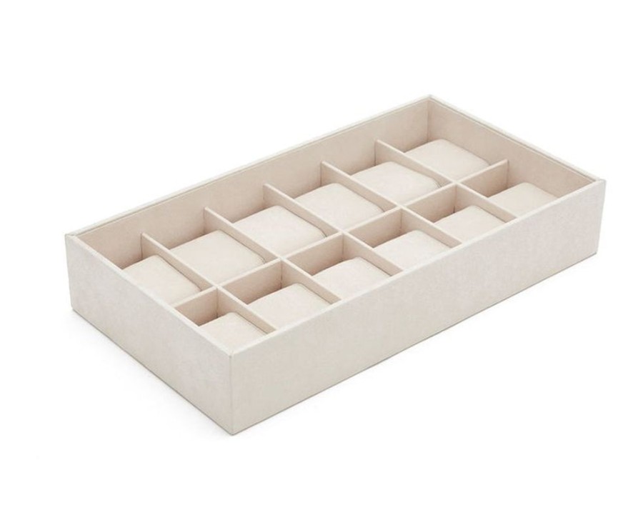 Accessories Wolf | Vault 12Pc Watch Tray Insert Beige