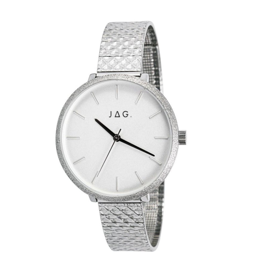 Watches Jag | Carmel Silver Dial 38Mm Watch