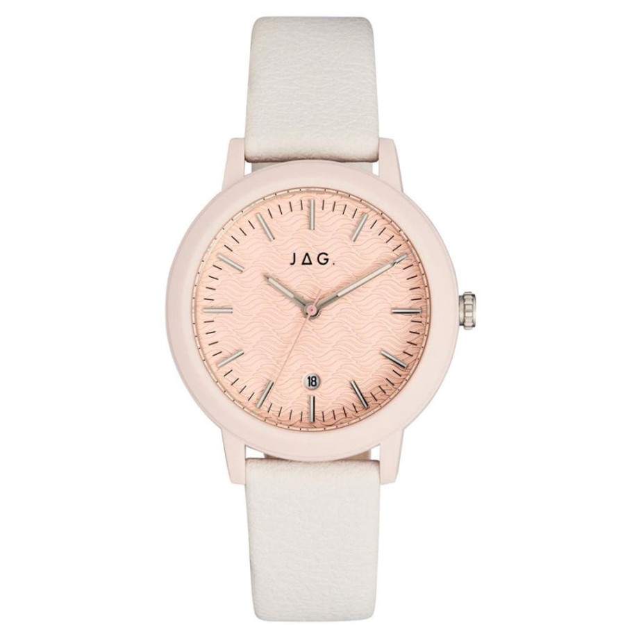 Watches Jag | Bronte Pink Dial 39.5Mm Watch