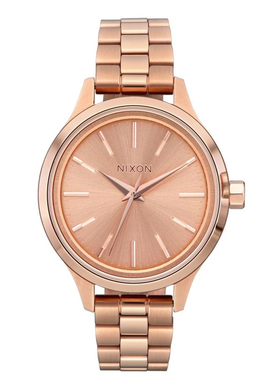 Watches Nixon | Optimist Stainless Steel Rose Gold Dial