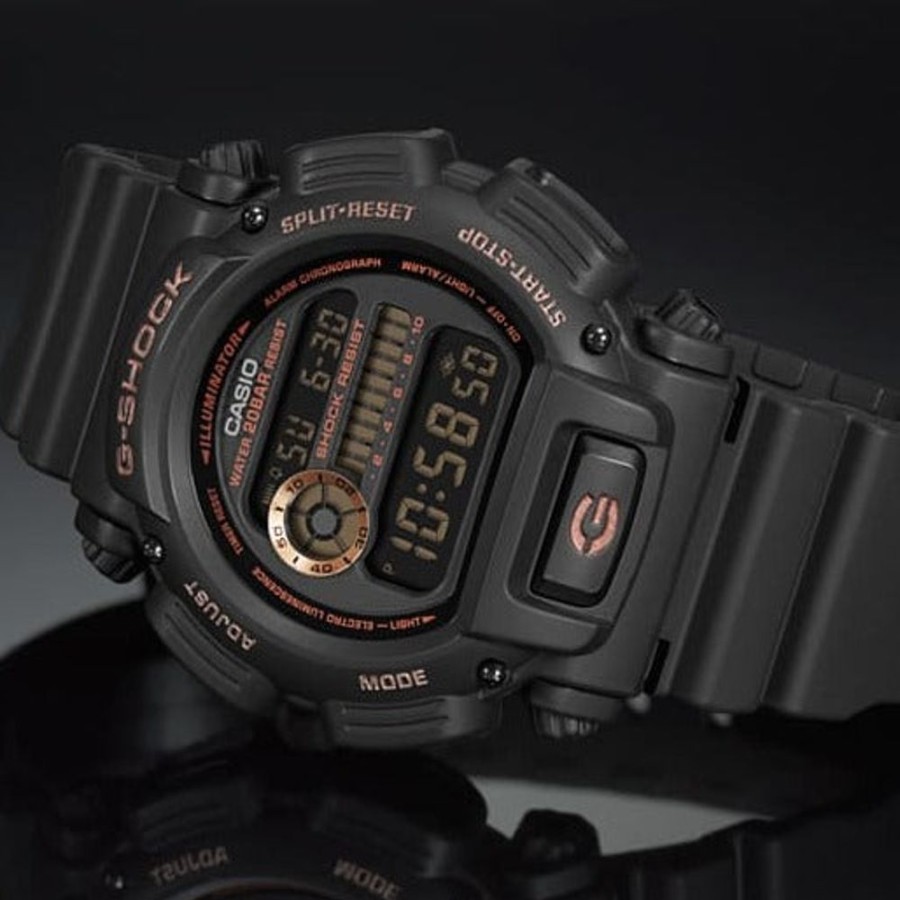 Watches G-Shock | Digital Black And Rose Gold