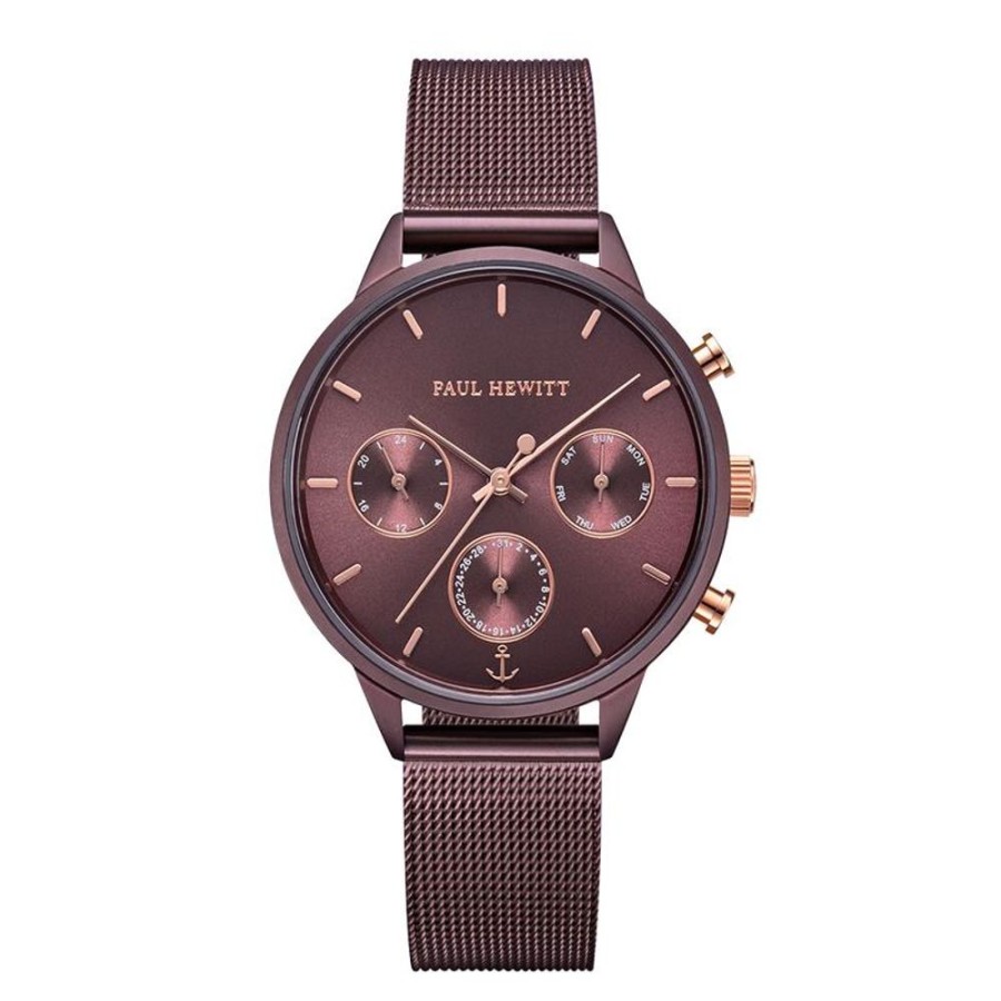 Watches Paul Hewitt | Everpulse Dark Mauve Watch