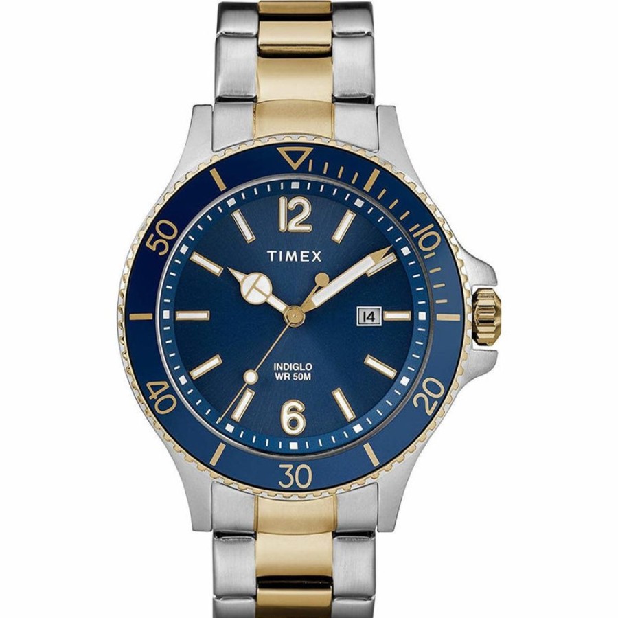 Watches Timex | Harborside 42Mm Bracelet Watch