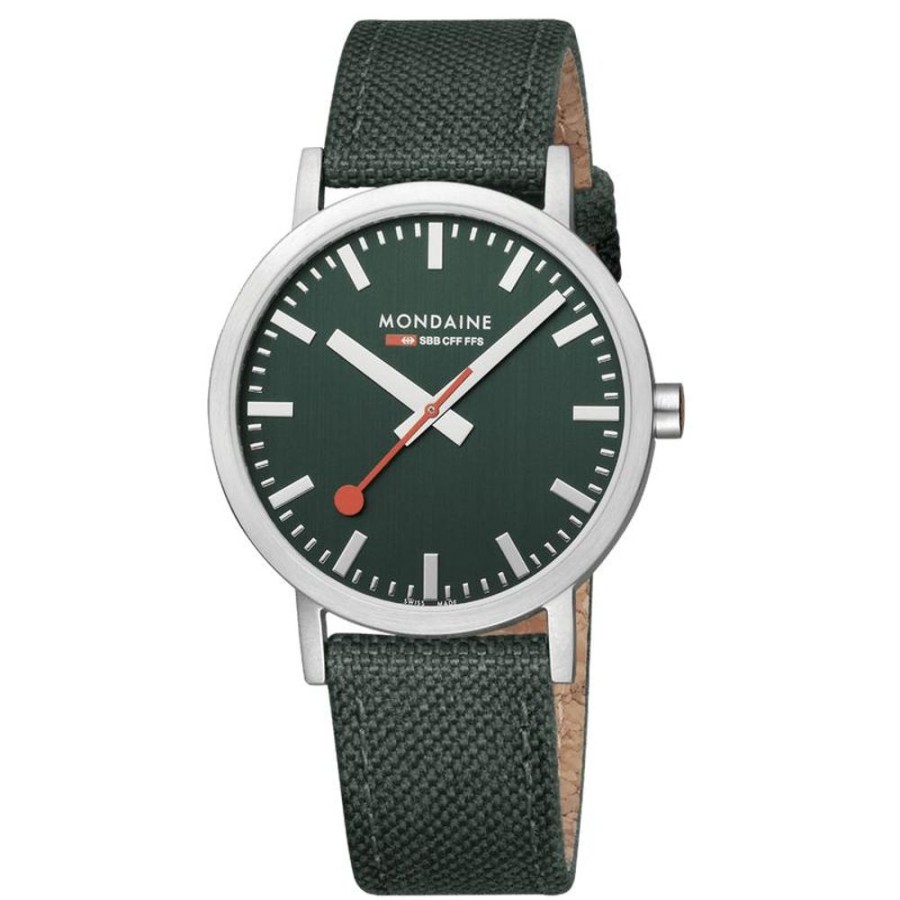 Watches Mondaine | Classic Forest Green Watch