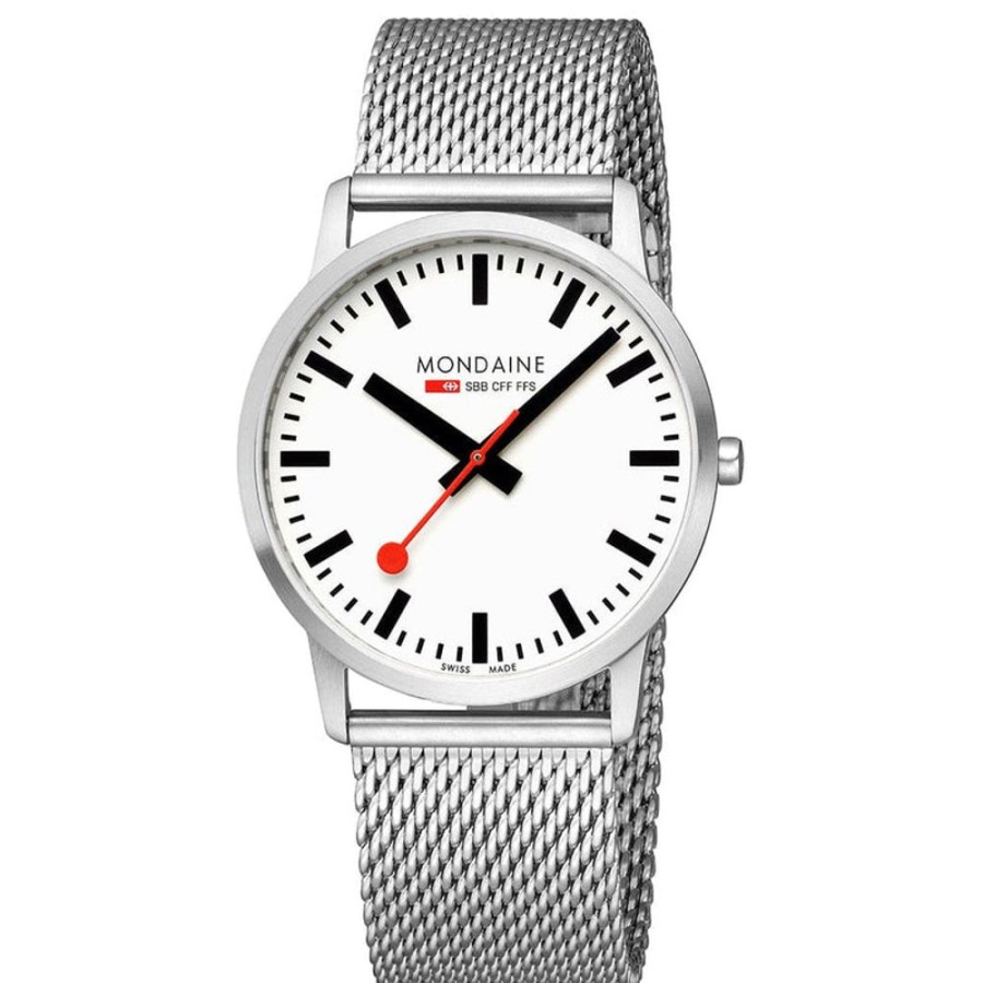 Watches Mondaine | Simply Elegant White Dial