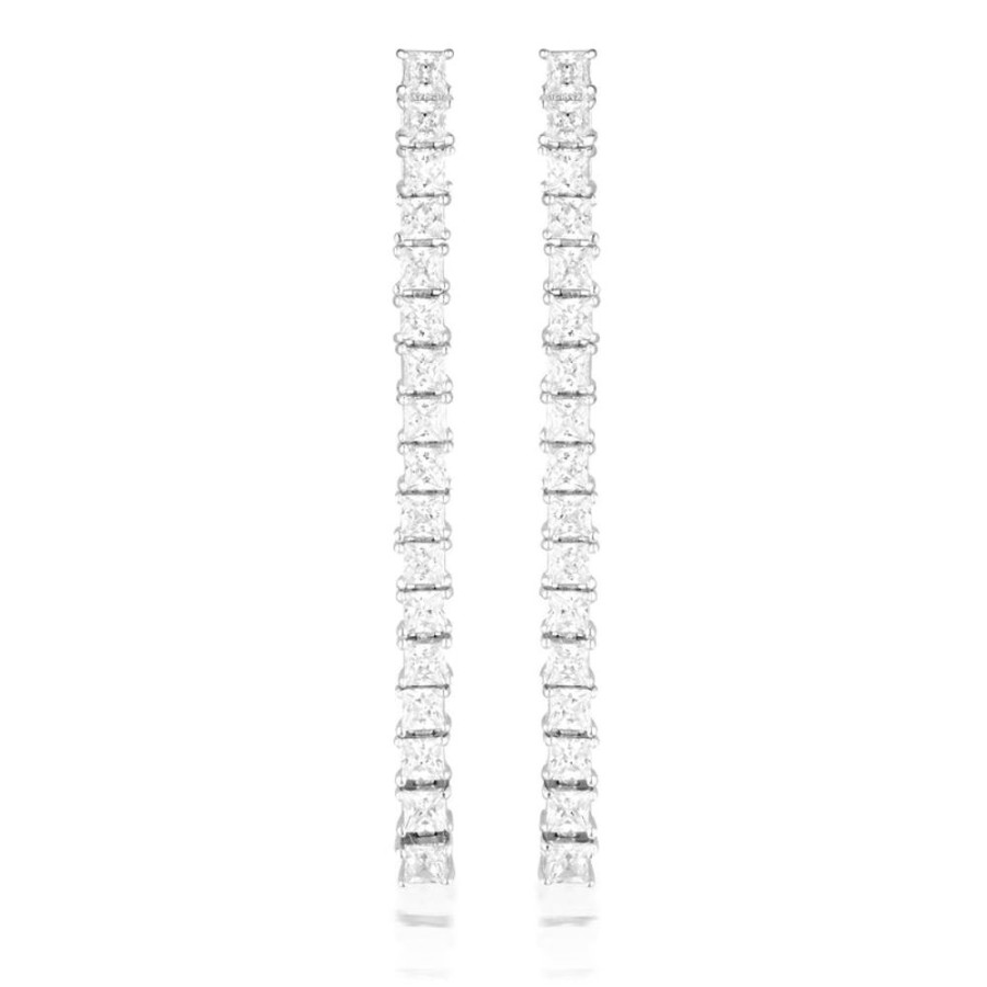 Jewellery Georgini | Georgini Iconic Bridal Vera Earrings Silver