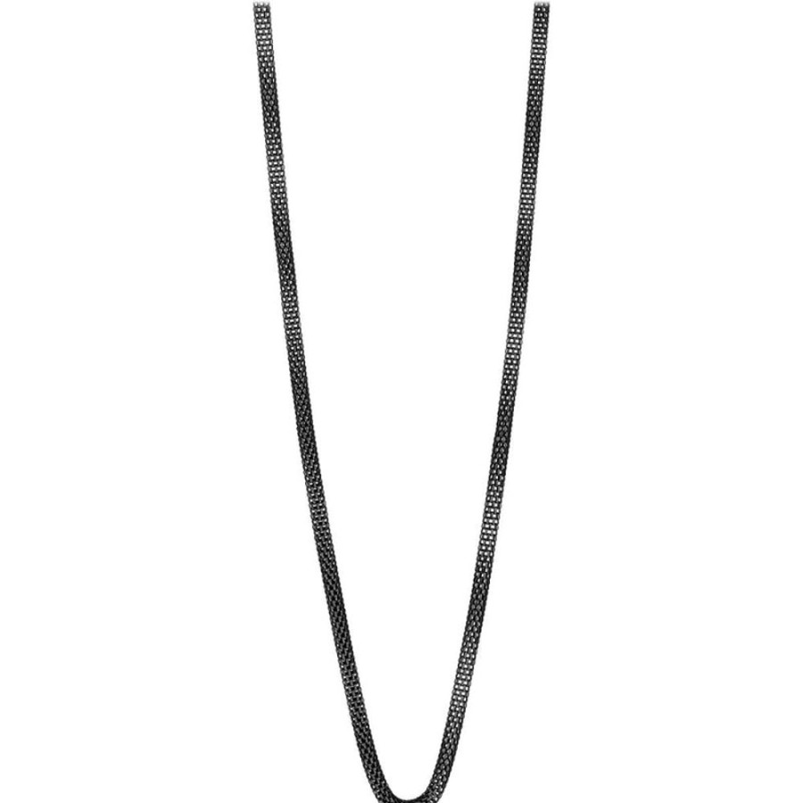 Jewellery Bering | Bering Arctic Symphony Black Necklace 45Cm