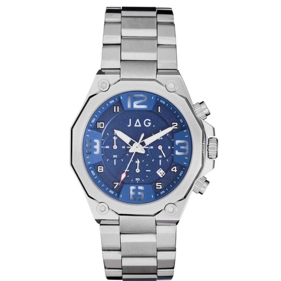 Watches Jag | Baxter Blue Dial 46Mm Watch