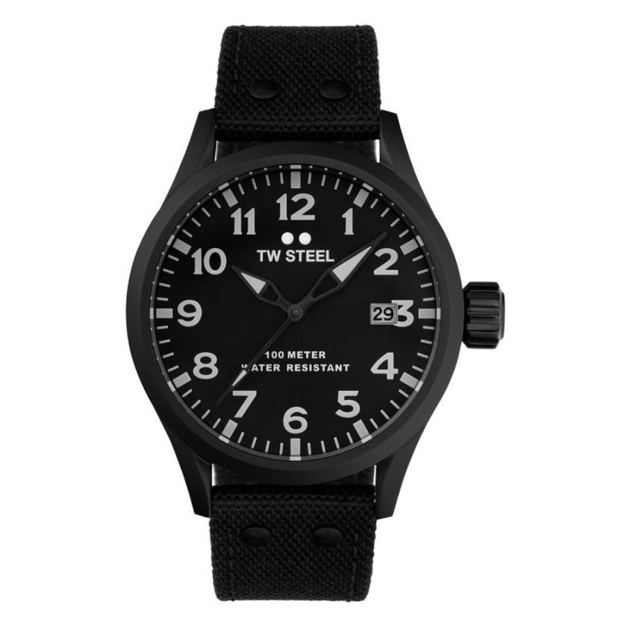 Watches TW Steel | Volante 45Mm Black Dial