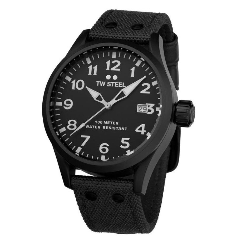 Watches TW Steel | Volante 45Mm Black Dial