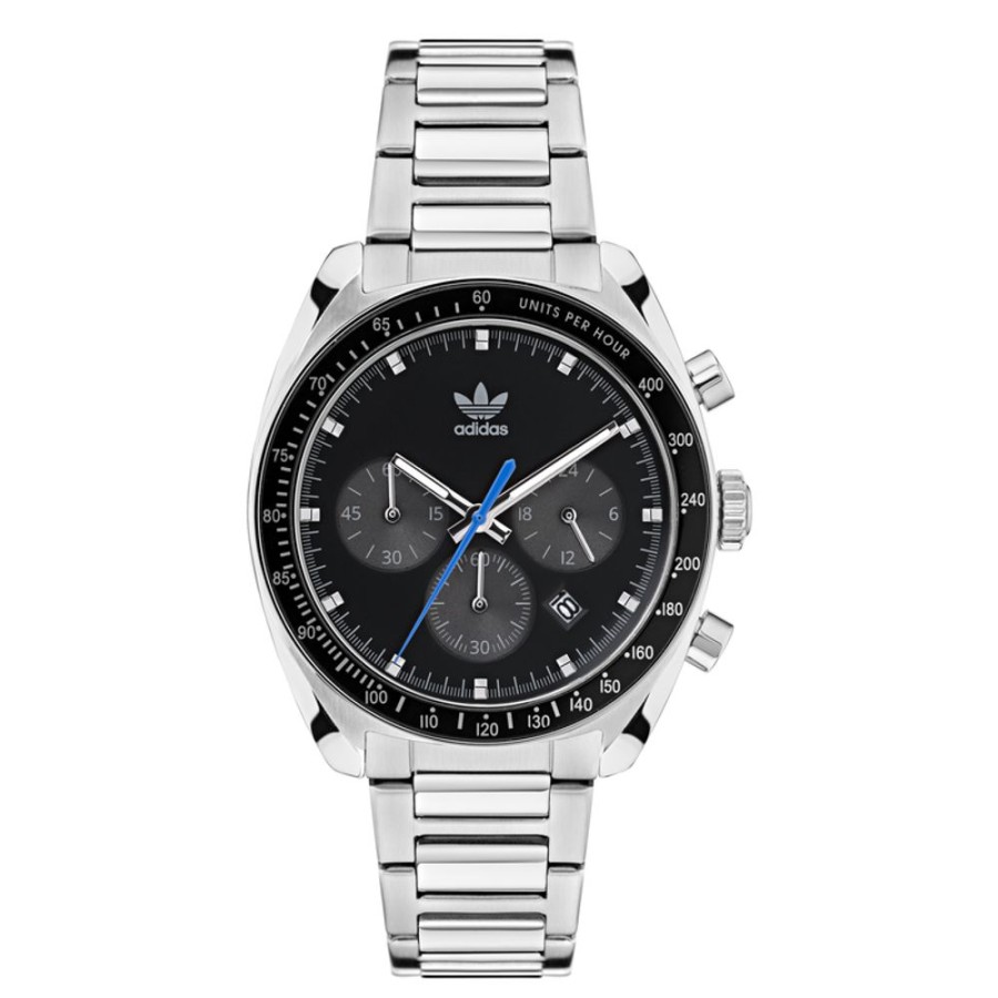 Watches Adidas | Edition One Chronograph Black Dial Watch