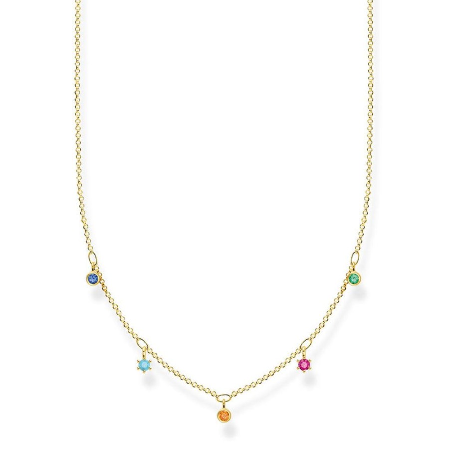 Jewellery Thomas Sabo | Necklace Colourful Stones