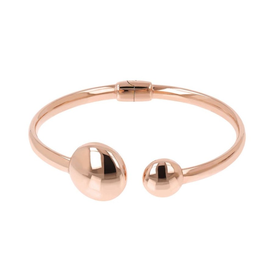 Jewellery Bronzallure | Purezza Open Button Bangle