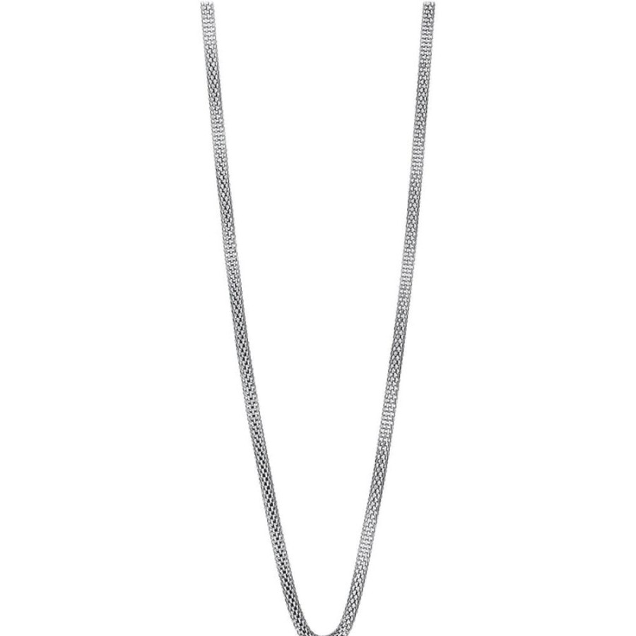 Jewellery Bering | Bering Arctic Symphony Silver Necklace 45Cm