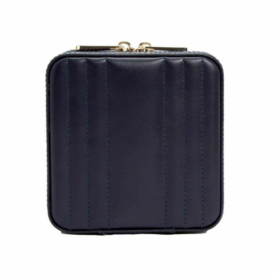 Accessories Wolf | Maria Small Zip Case Navy