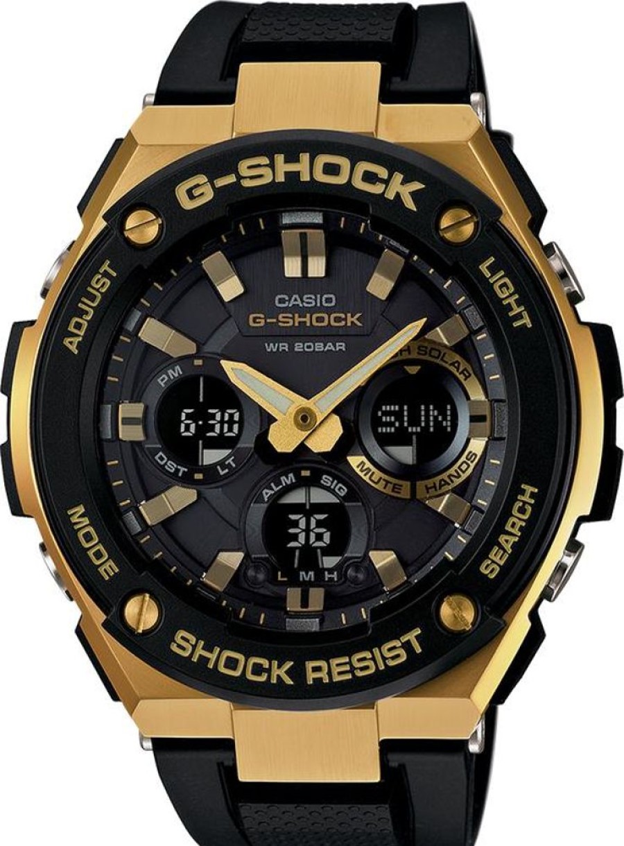 Watches G-Shock | G-Steel Solar Gold And Black