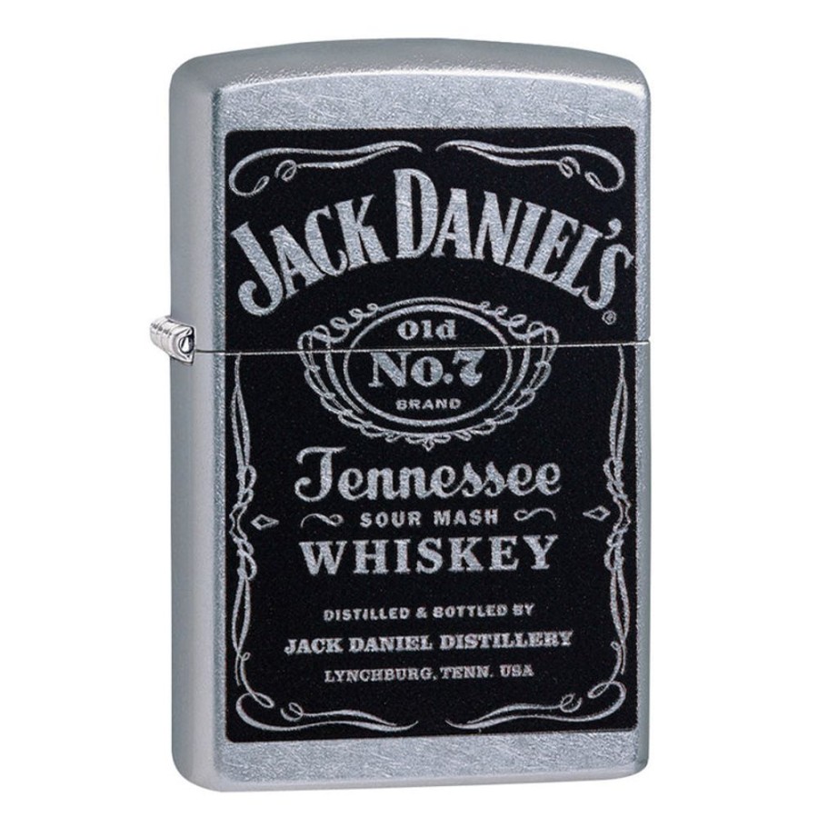 Accessories Zippo | 24779 Jack Daniels Label Lighter