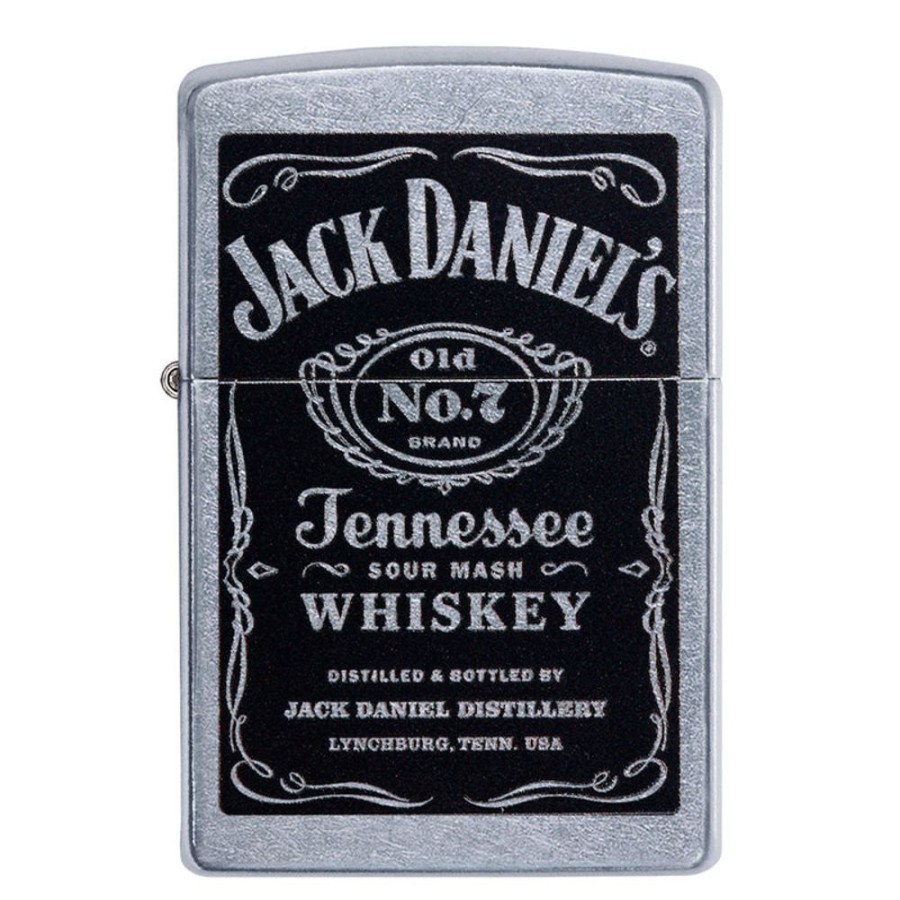 Accessories Zippo | 24779 Jack Daniels Label Lighter