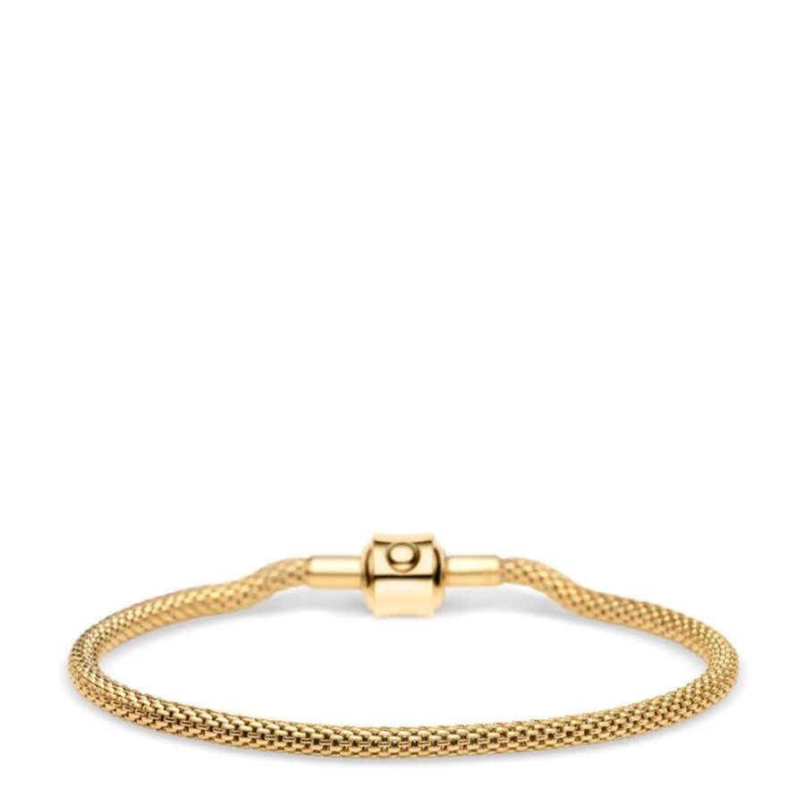 Jewellery Bering | Bering Arctic Symphony Gold Bracelet Medium