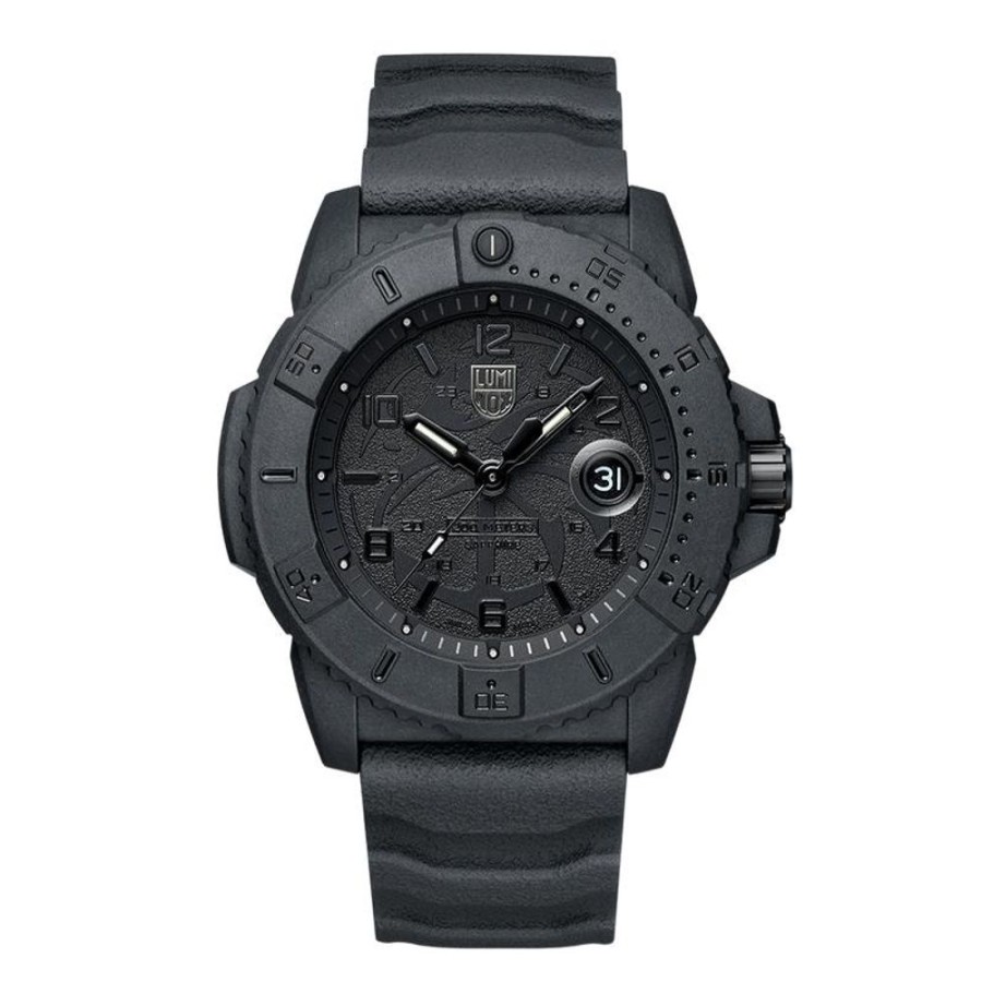 Watches Luminox | Navy Seal Foundation Black Dial Watch