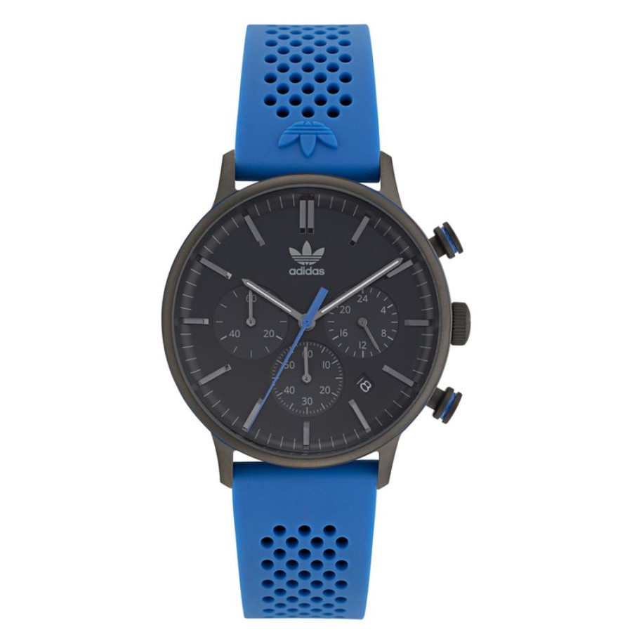 Watches Adidas | Code One Chronograph Black Dial Watch