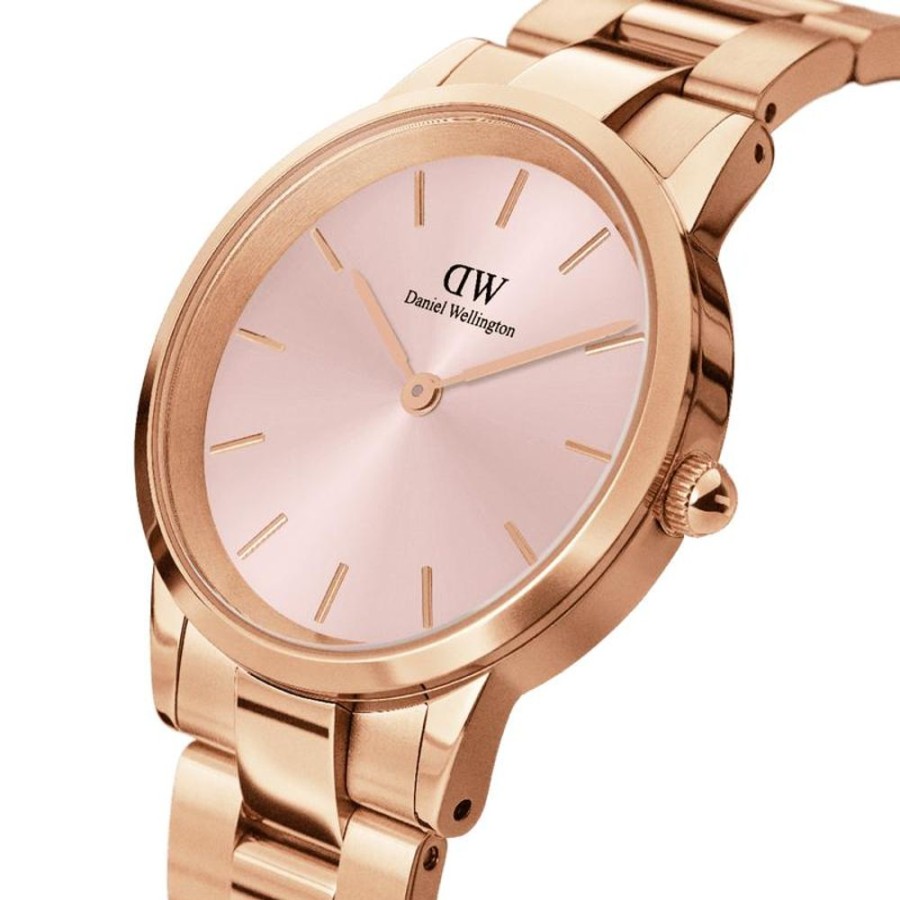 Watches Daniel Wellington | Iconic Link 28Mm Light Pink Dial Watch