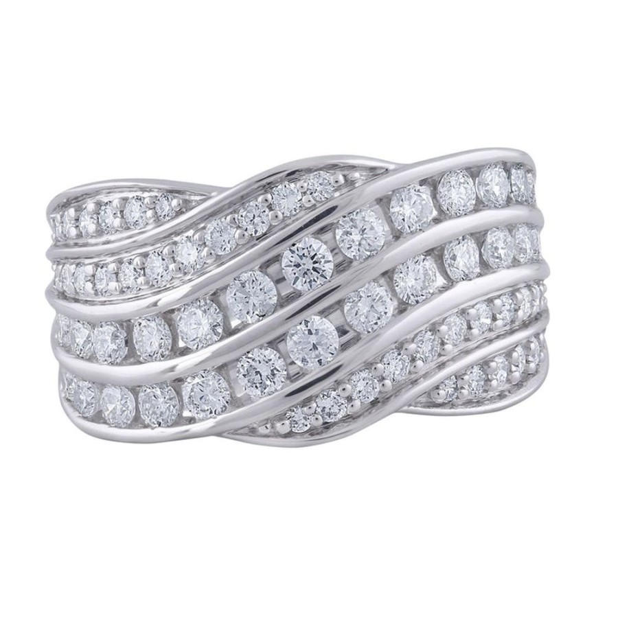 Jewellery Diamonds by WD | Ring With 0.97Ct Diamond In 9K White Gold