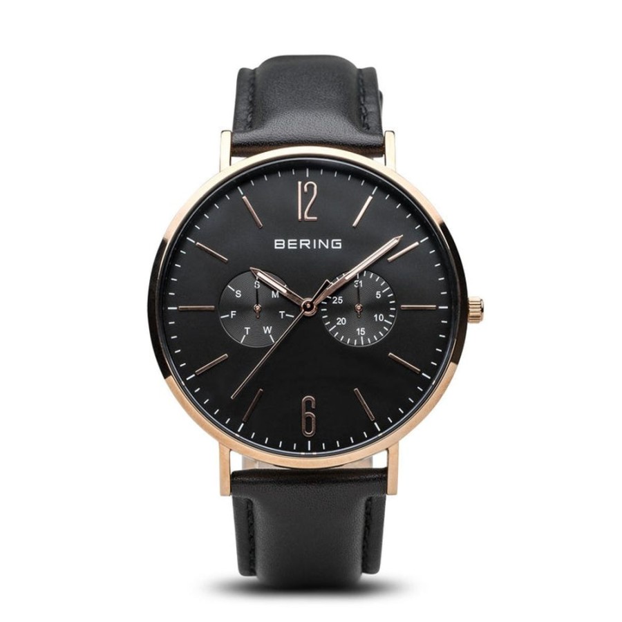 Watches Bering | Classic Polished Rose Gold Watch