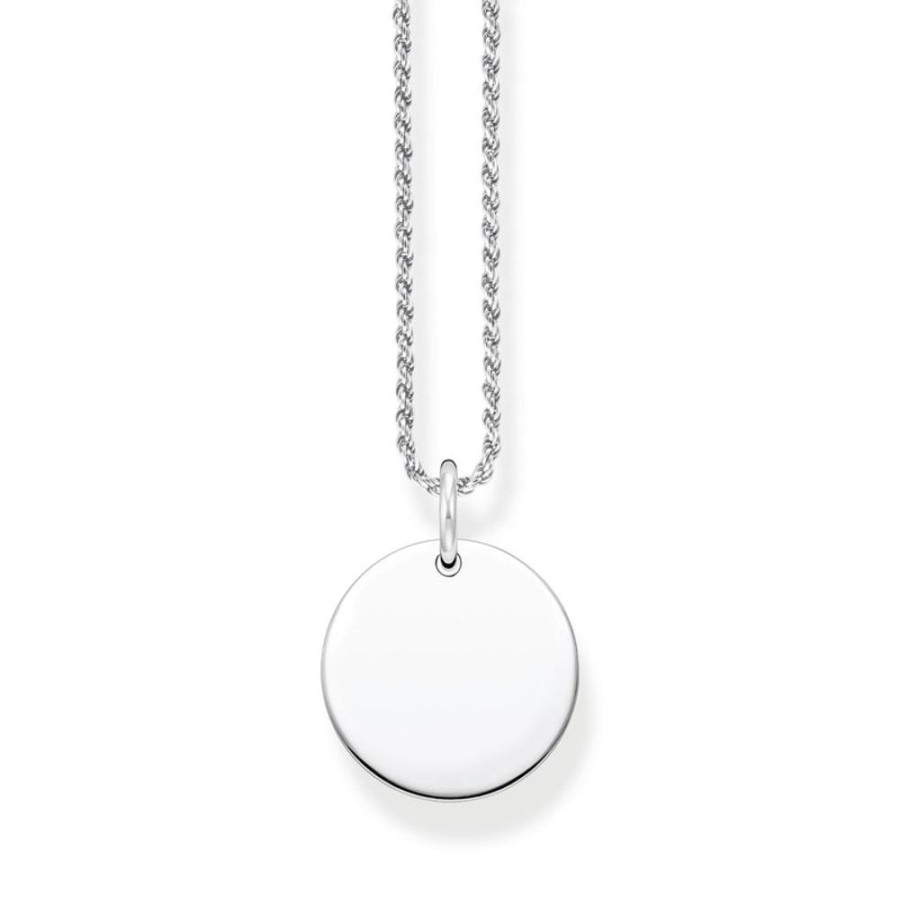 Jewellery Thomas Sabo | Necklace Disc Silver