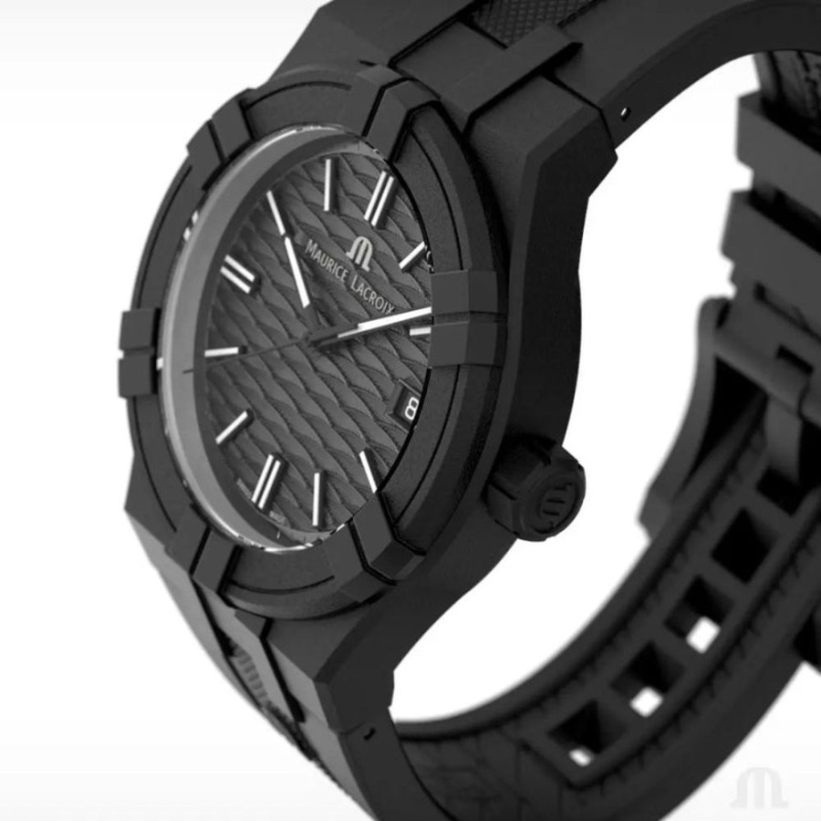 Watches Maurice Lacroix | Swiss Made #Tide Date 40Mm Black Watch