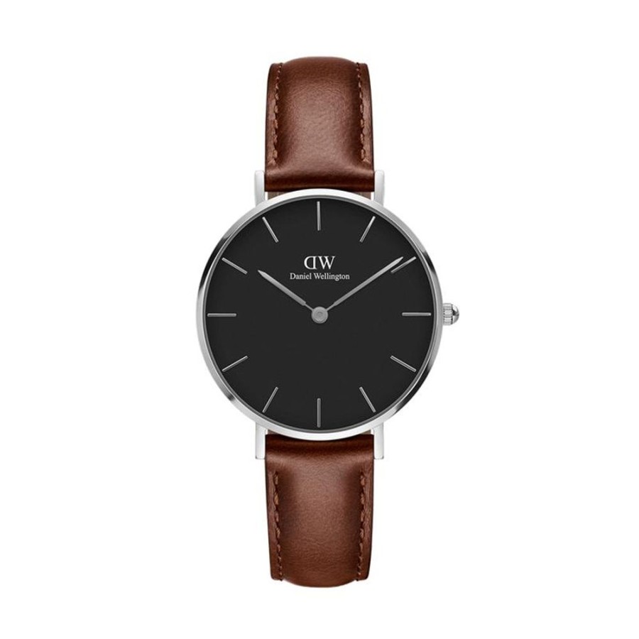 Watches Daniel Wellington | Petite 28Mm St Mawes Black Dial Watch