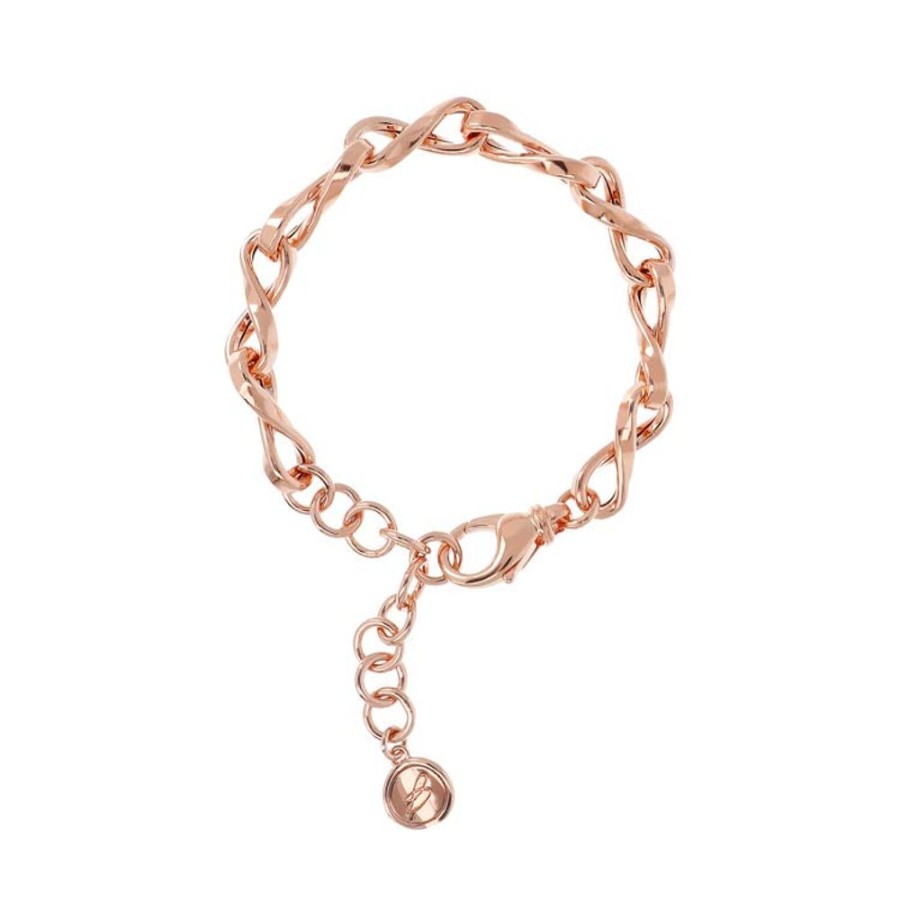 Jewellery Bronzallure | Purezza Twist Link Bracelet 19+5Cm