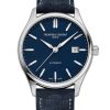 Watches Frederique Constant | Classics Index Automatic Blue Leather Band