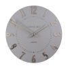 Clocks Thomas Kent | Mulberry Wall Clock Silver Cloud 30Cm