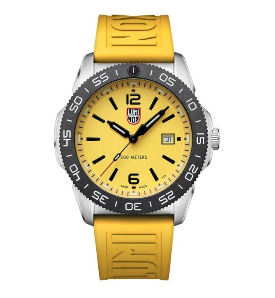 Watches Luminox | Pacific Diver Yellow Dial Watch