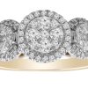 Jewellery Diamonds by WD | Ring With 0.5Ct Diamond In 9K Yellow Gold