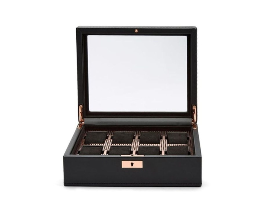 Accessories Wolf | Axis 8 Piece Watch Box Copper