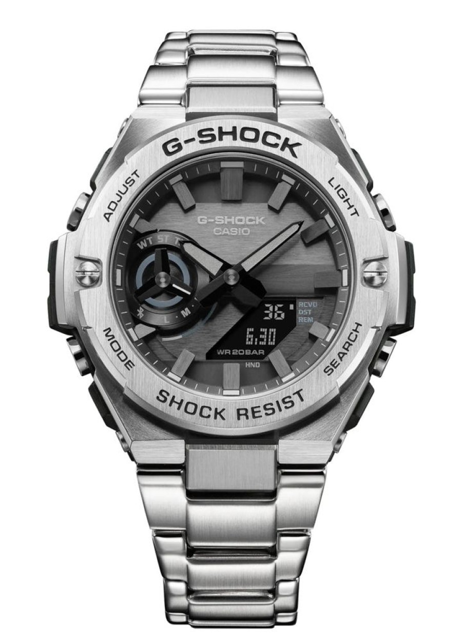 Watches G-Shock | G-Steel Solar Stainless Steel Band Watch