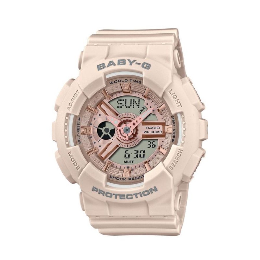 Watches G-Shock | Digital Pink Resin Band Watch