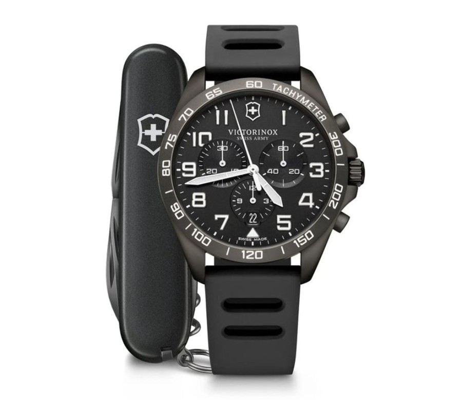 Watches Victorinox | Fieldforce Sport Chrono Black Dial Watch