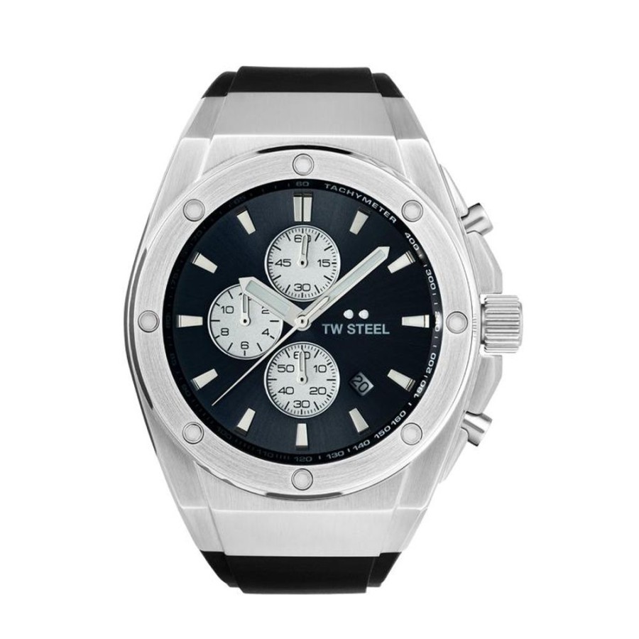 Watches TW Steel | Ceo Tech 44Mm Chronograph Grey Dial Watch