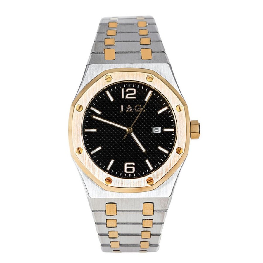 Watches Jag | Brighton Black Dial 41Mm Watch