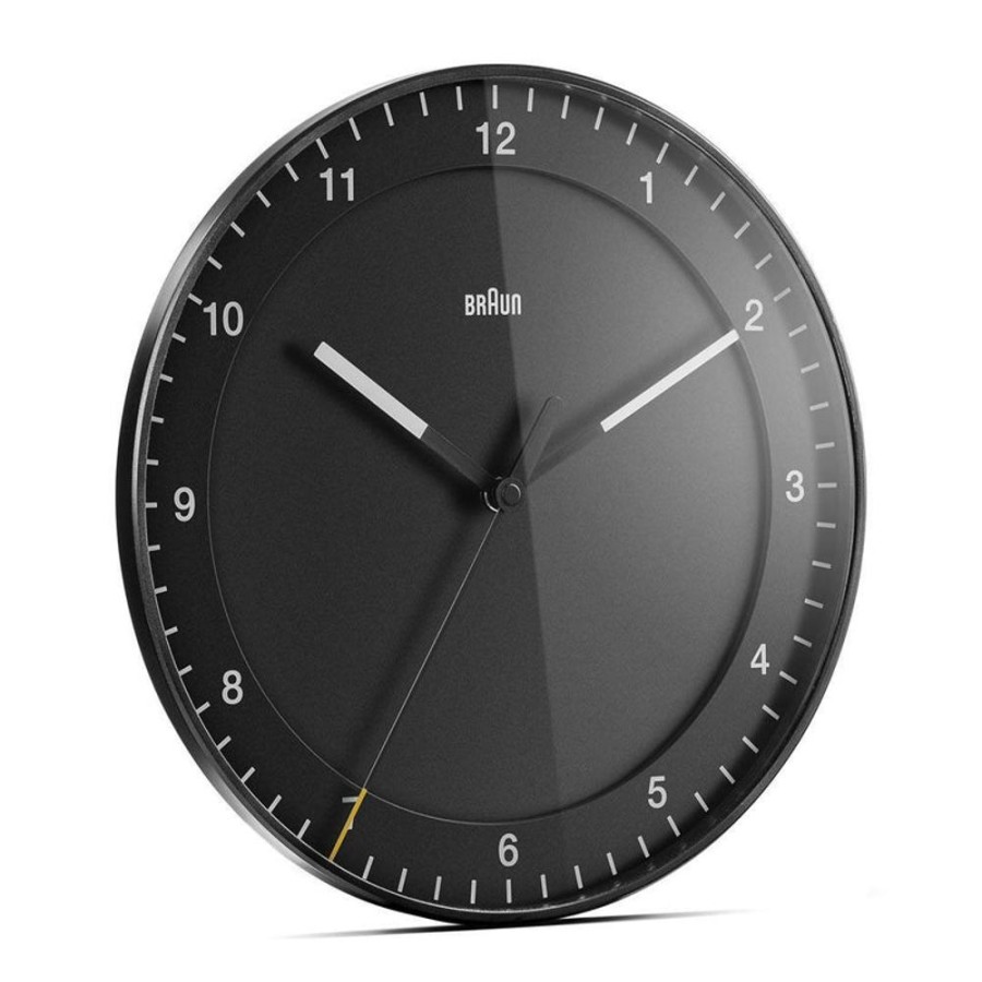 Watches Braun | Classic Analogue Wall Clock 30Cm Black