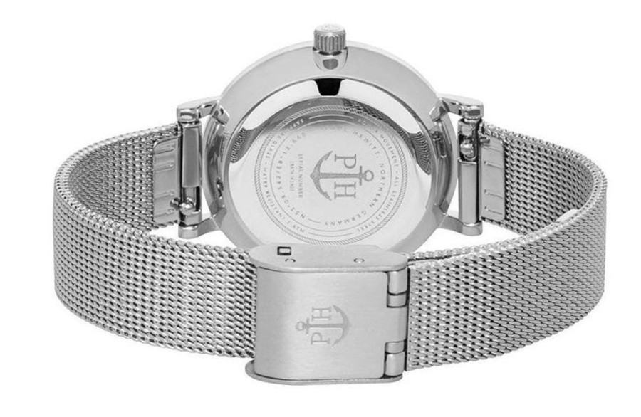 Watches Paul Hewitt | Modest Blue Lagoon Silver Mesh Watch