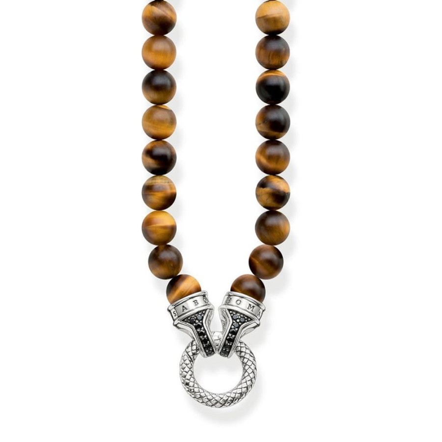 Jewellery Thomas Sabo | Necklace Tiger'S Eye