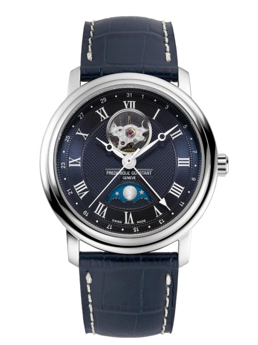 Watches Frederique Constant | Classic Heart Beat & Moonphase Watch