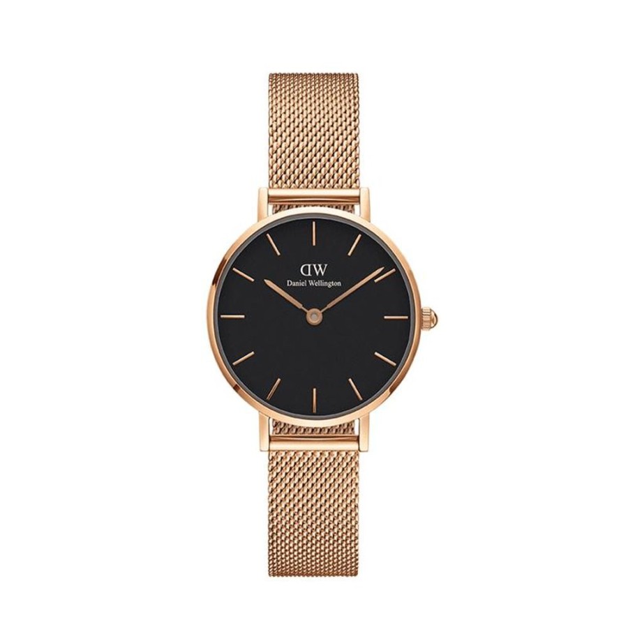 Watches Daniel Wellington | Petite 28Mm Melrose Rg Black Watch