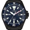 Watches Citizen | Eco-Drive Blue Dial Black Case Watch